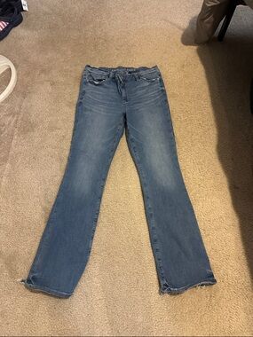 American Eagle Outfitters Women's Blue Flare Jeans